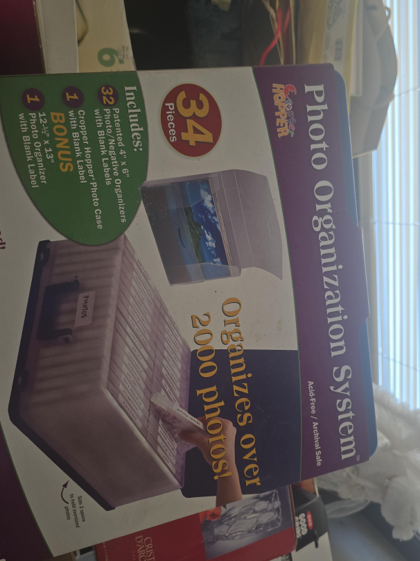 Cropper Hopper Photo Organization System - 34 Pieces thumbnail