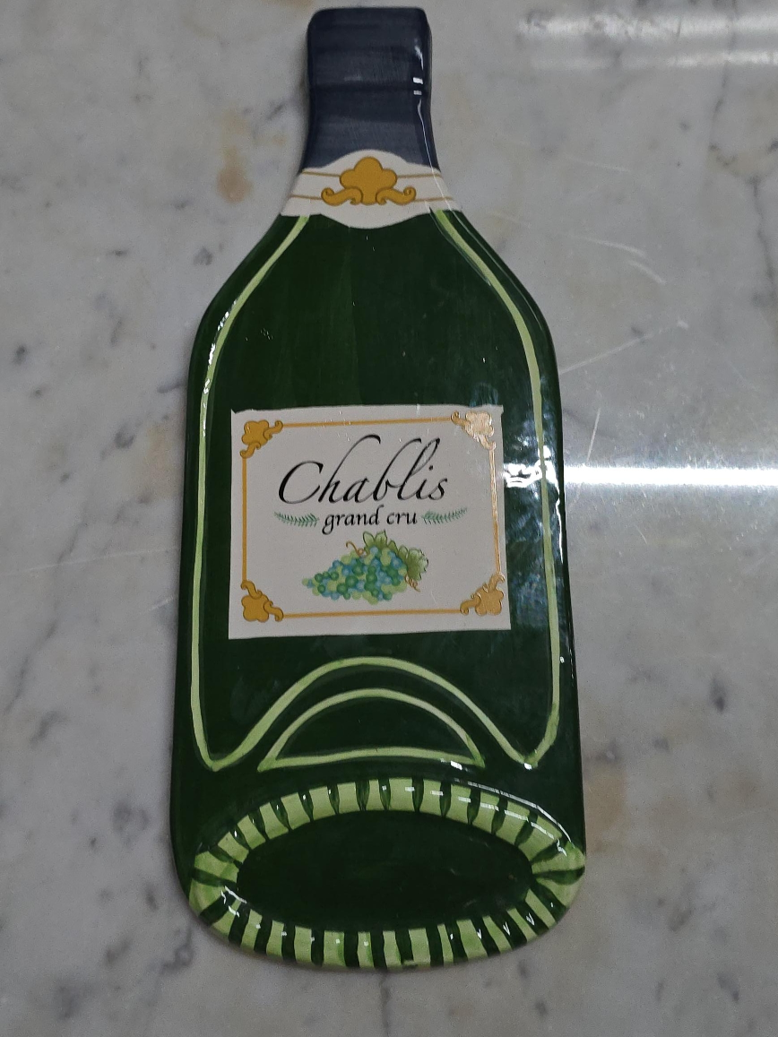 Chablis Grand Cru Wine Bottle Shaped Trivet thumbnail