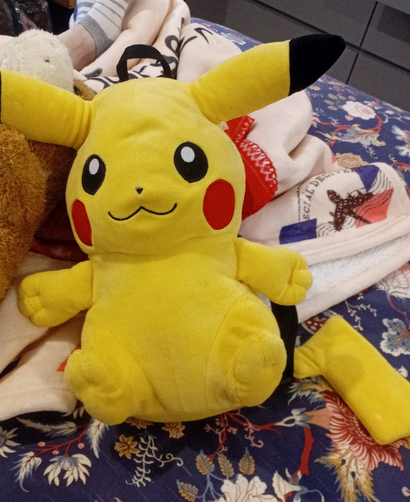 Pikachu Plush Backpack thumbnail