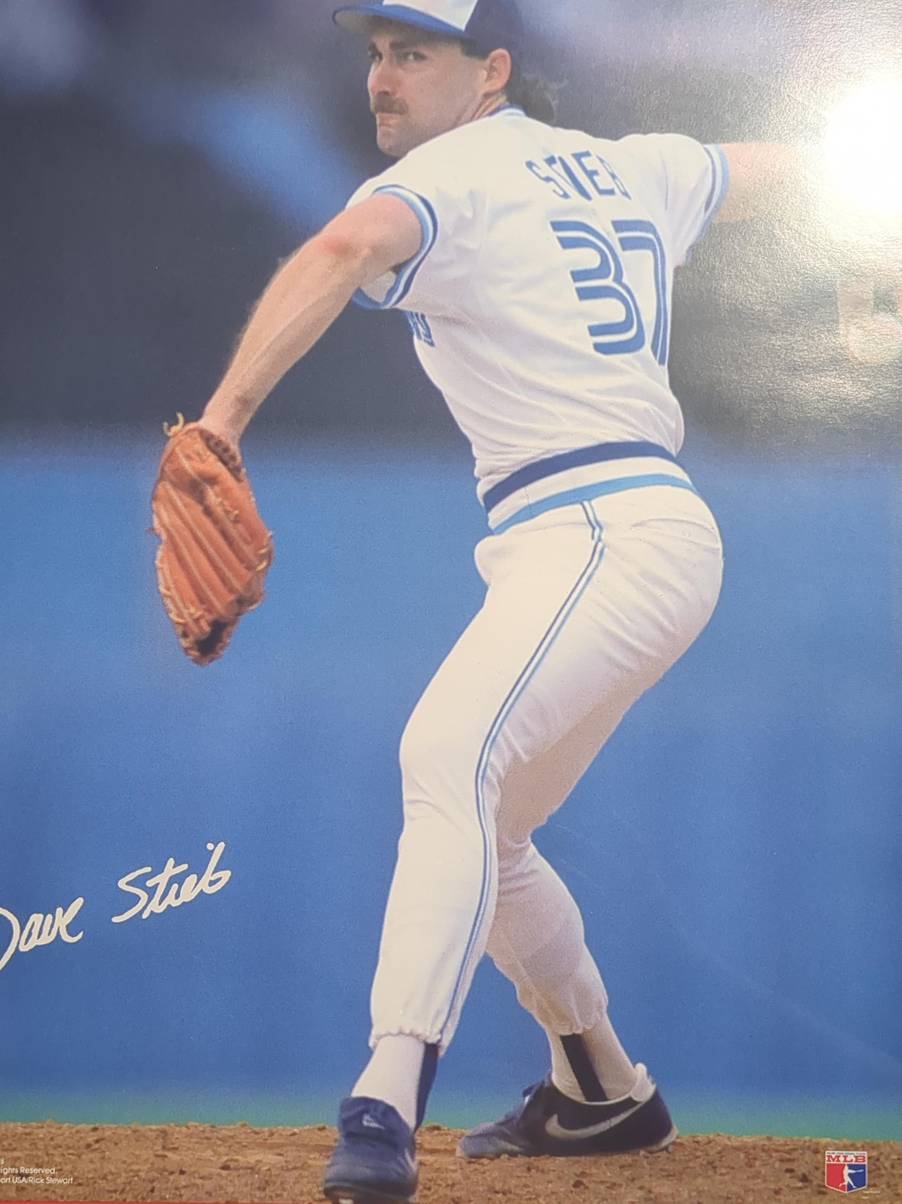 Dave Stieb Autographed Poster thumbnail