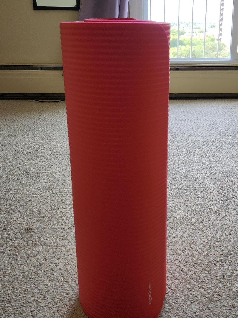 Red Exercise and Yoga Mat - photo 2