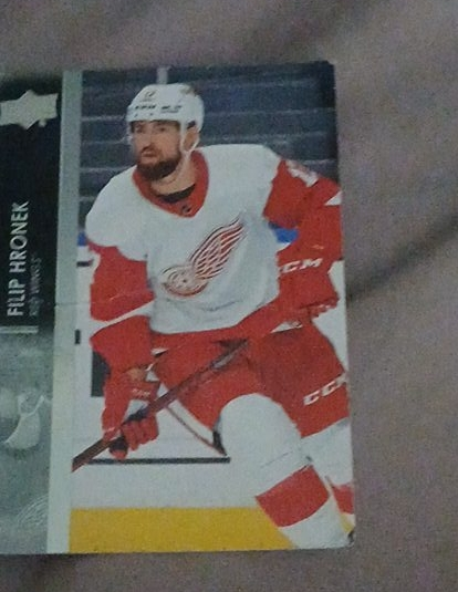 Filip Hronek Upper Deck Hockey Card thumbnail