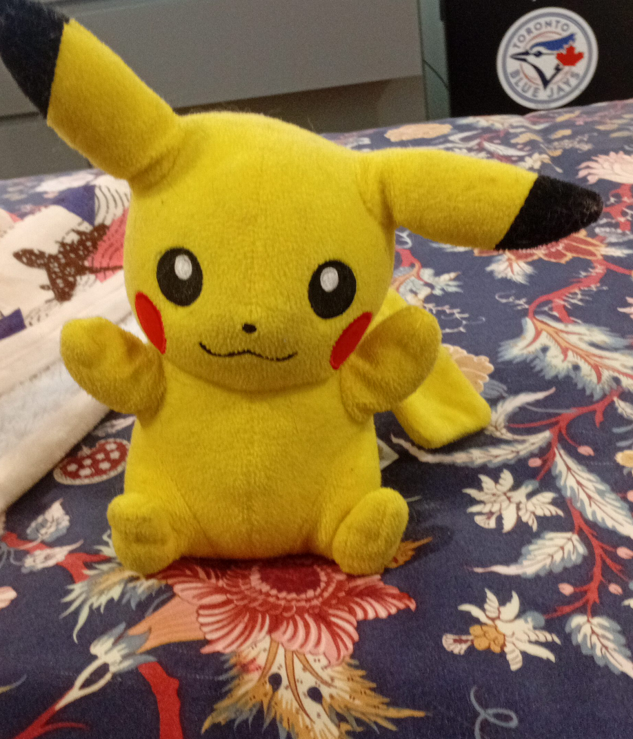 Pikachu Plush by TOMY - Pokémon thumbnail