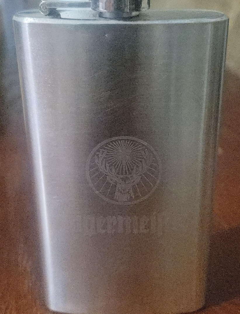 Jägermeister Stainless Steel Flask image indicator(1)