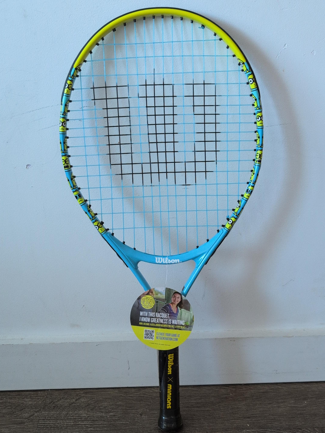 Wilson x Minions Tennis Kids Racquet thumbnail
