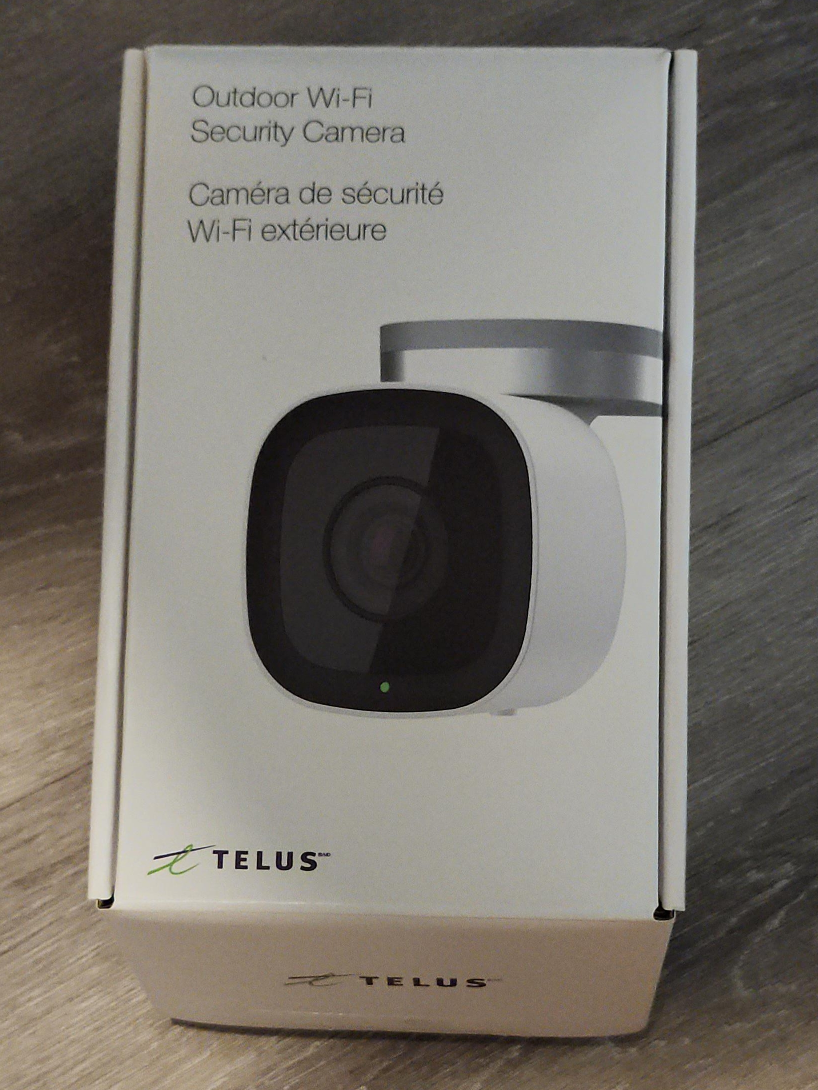 New Telus Wifi Outdoor Security Camera thumbnail