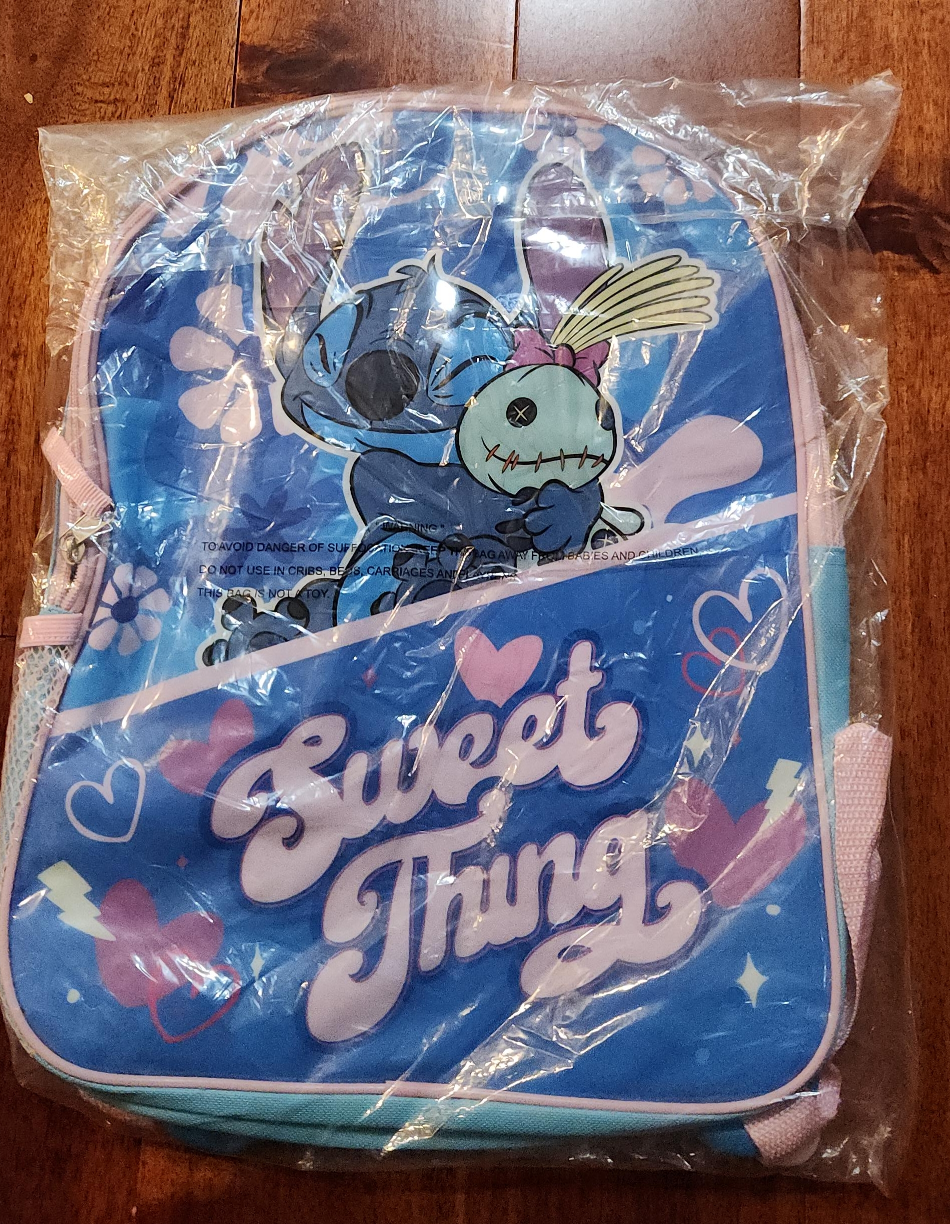 New Disney Lilo & Stitch "Sweet Thing" Backpack