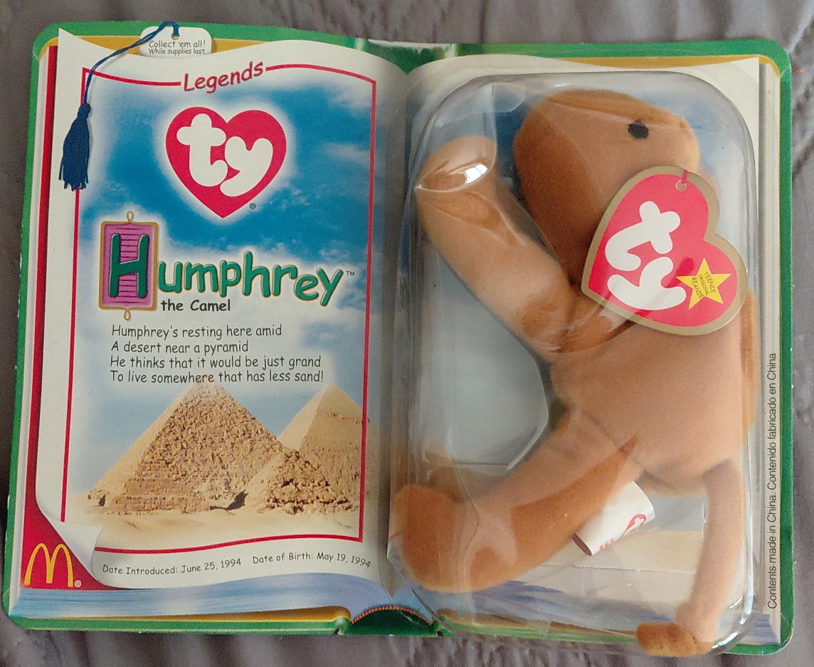 Ty Humphrey the Camel Teenie Beanie thumbnail