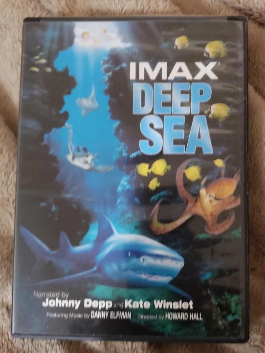 IMAX Deep Sea DVD - Johnny Depp, Kate Winslet