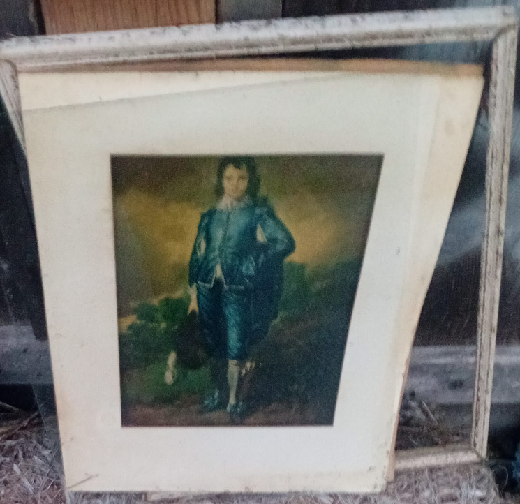 Vintage Blue Boy Print thumbnail