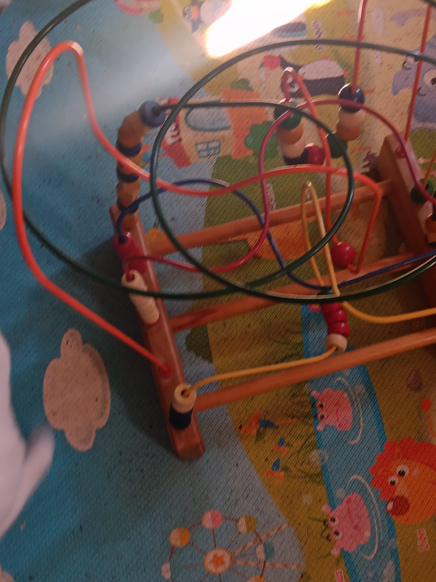 Wooden Bead Maze Toy thumbnail