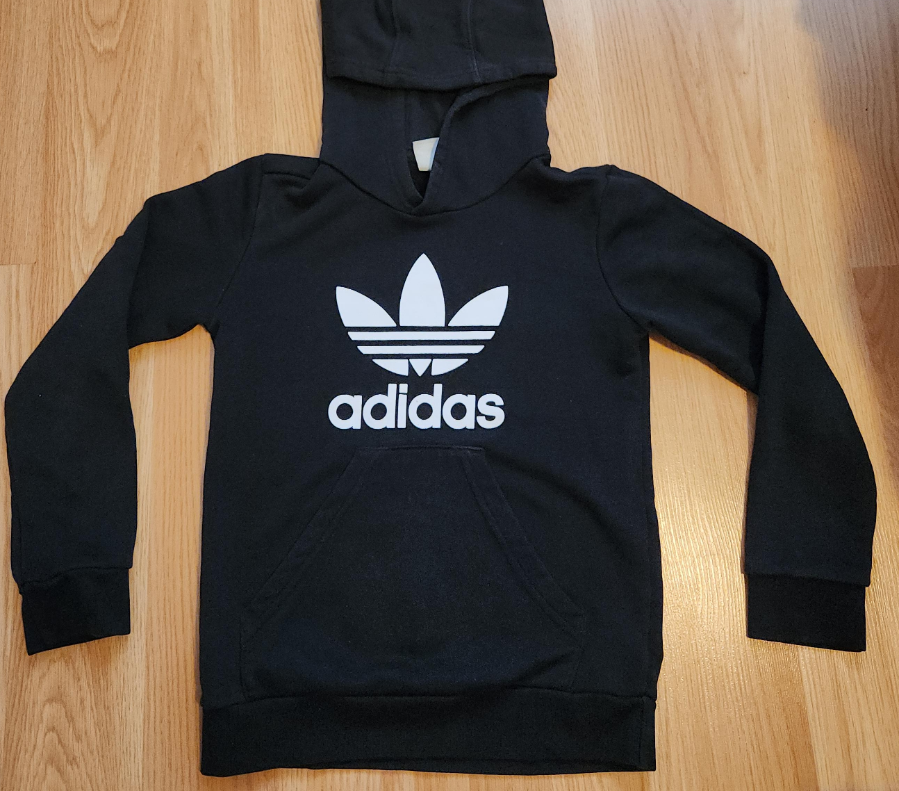Kid's Adidas Black Hoodie Size XS thumbnail