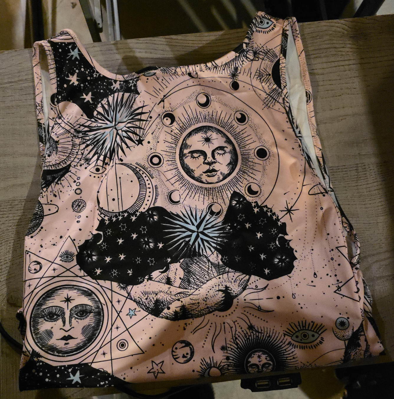 Celestial Print body suit thumbnail