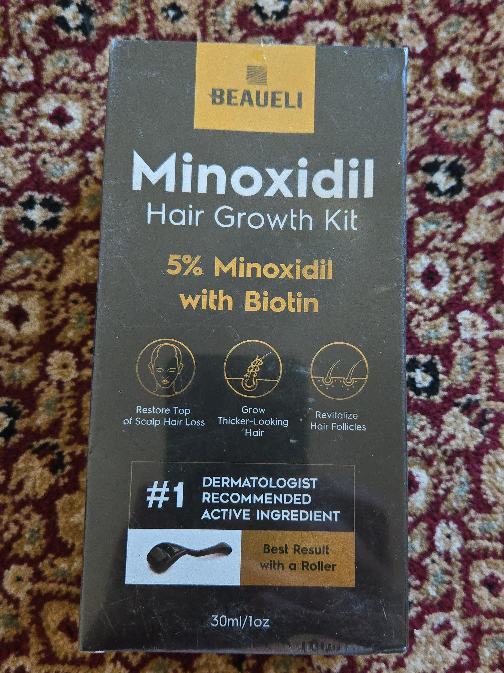 Minoxidil Hair & Beard Growth Kit, New thumbnail