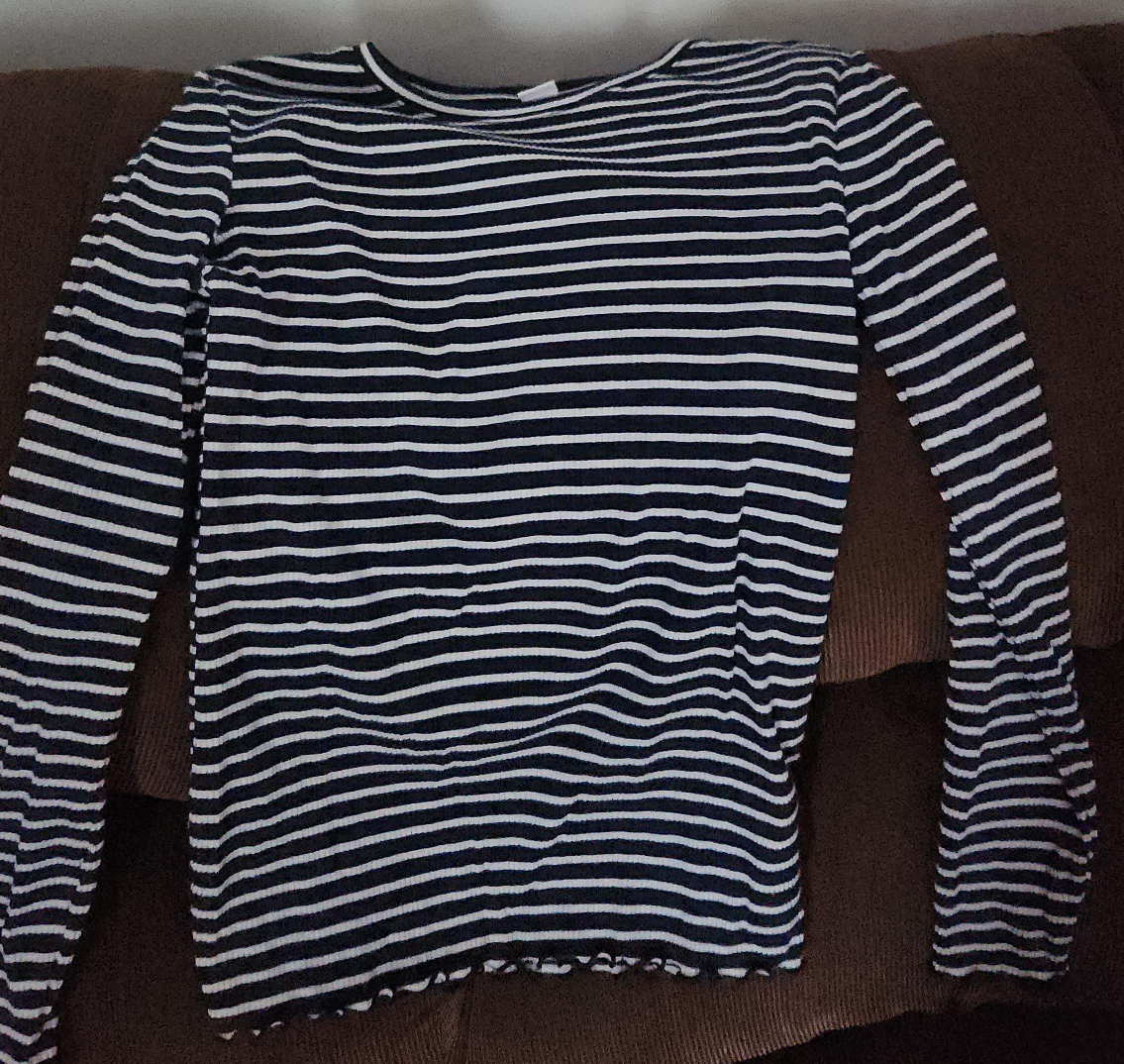 Striped Long Sleeve Top thumbnail