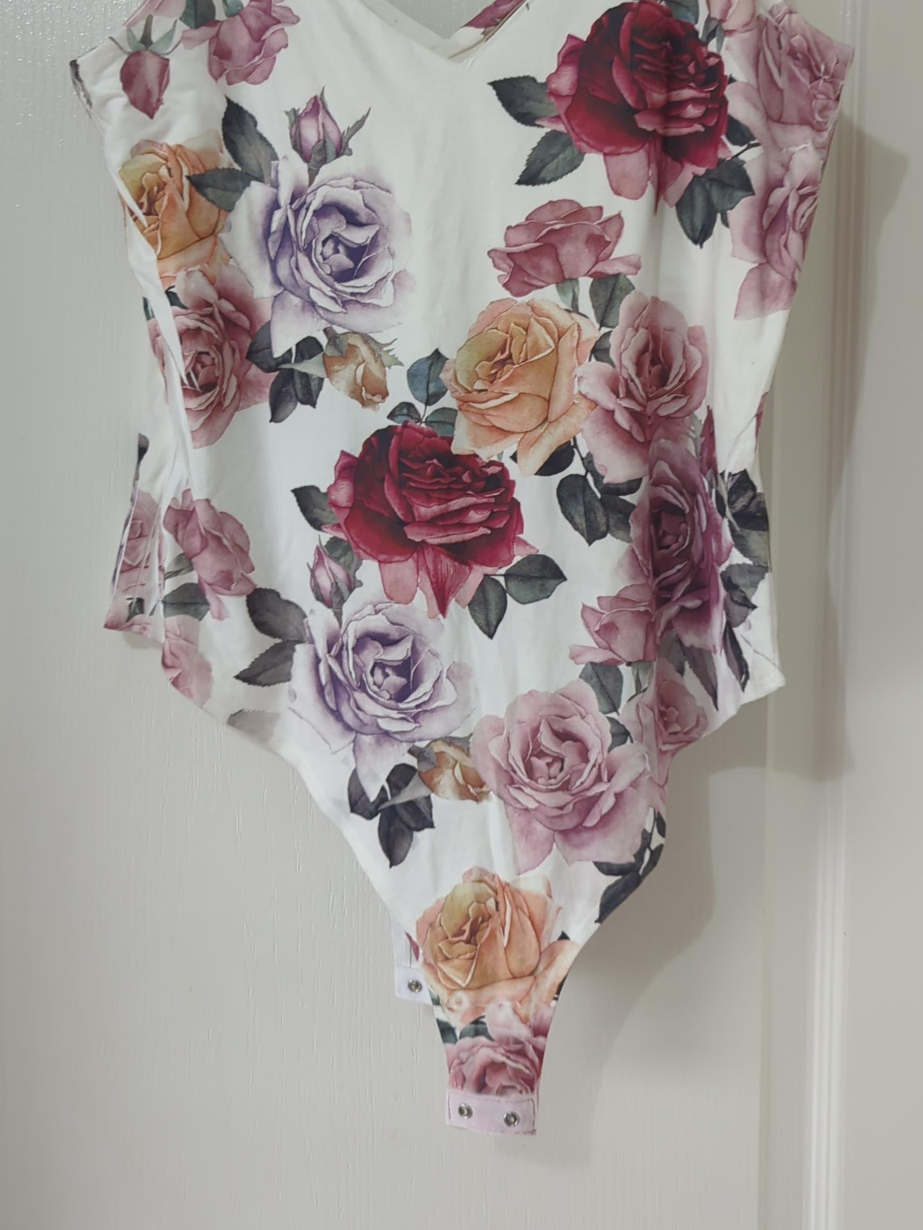 Floral Print Bodysuit thumbnail