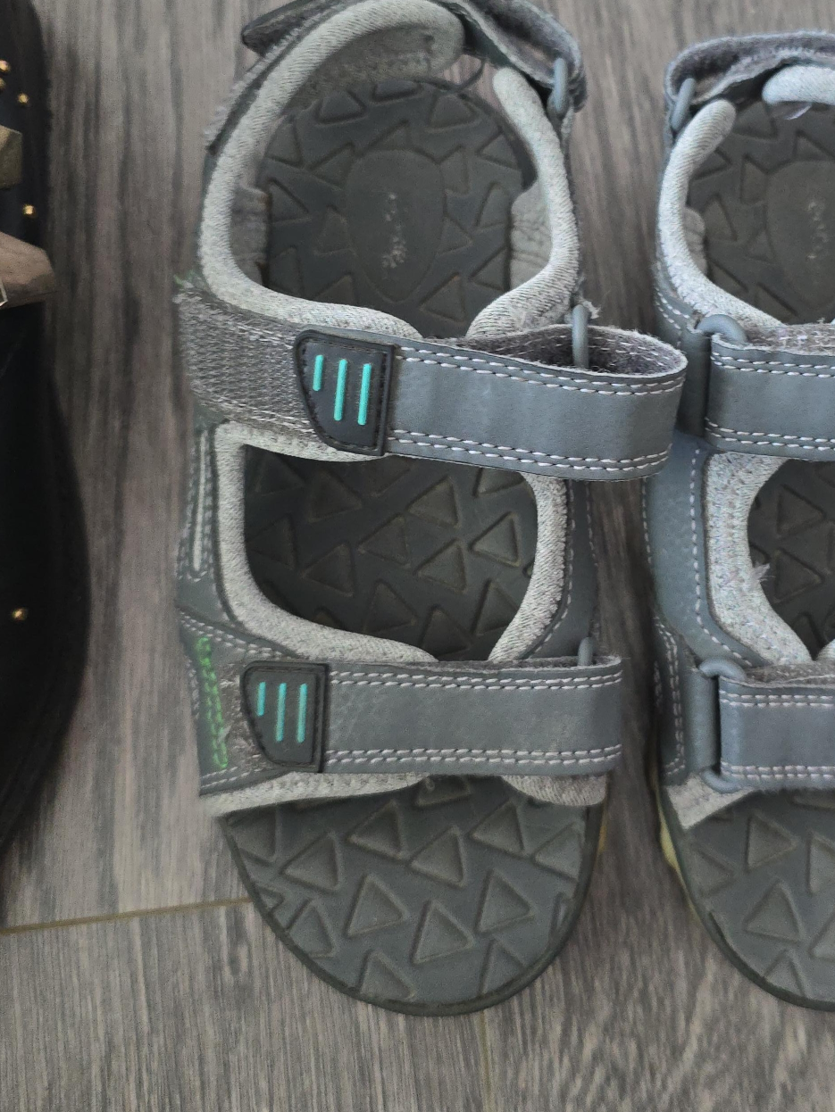 Boys' Grey Sport Sandals - Size 1 thumbnail