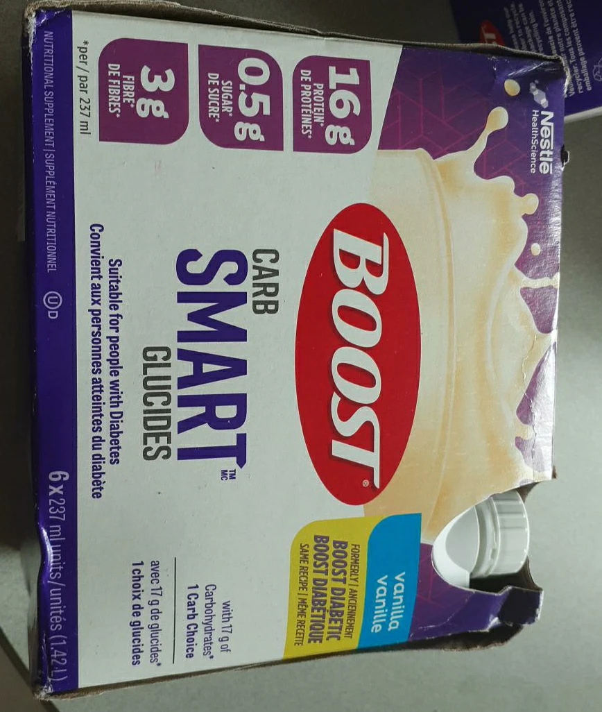 Boost Carb Smart Vanilla 6x237ml thumbnail