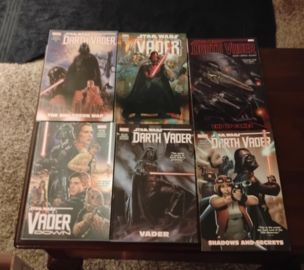 Star Wars Darth Vader Comic Book Set thumbnail