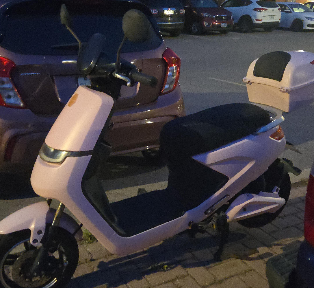 Pink Electric Scooter