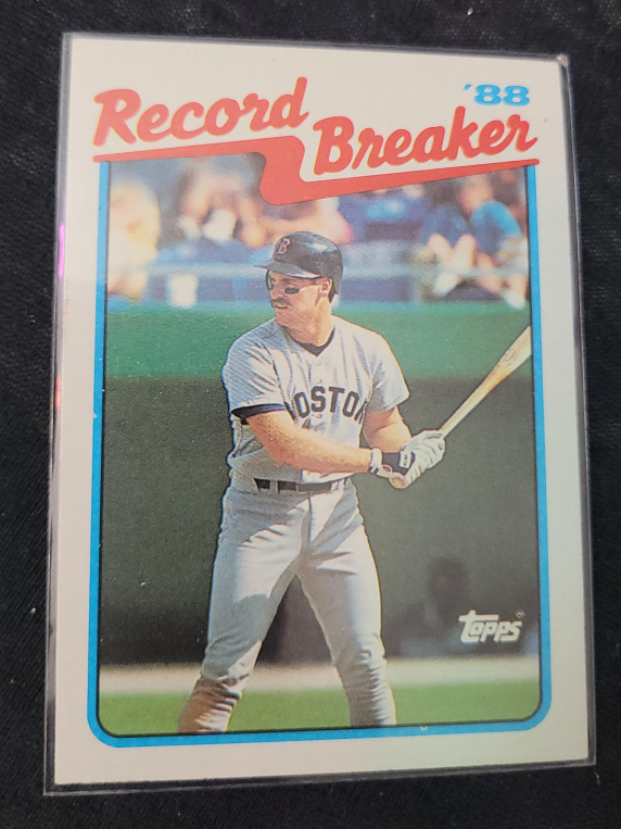 1988 Topps Record Breaker Baseball Card thumbnail