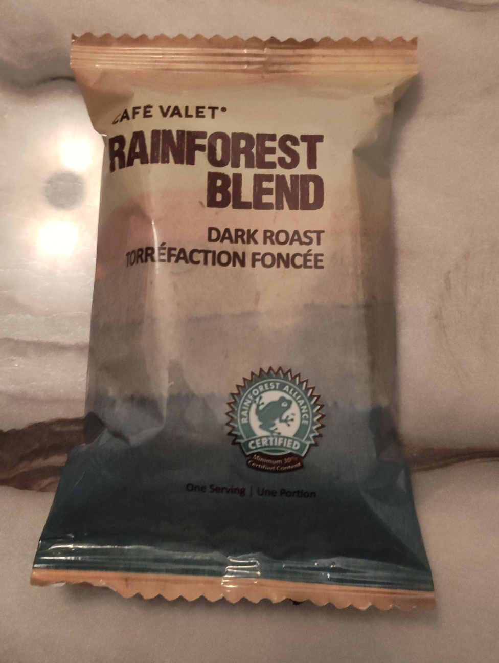 Cafe Valet Rainforest Blend Dark Roast Coffee thumbnail