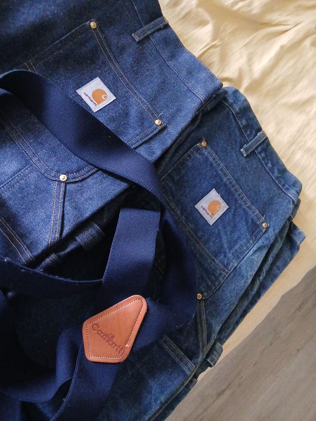 Carhartt Denim Bib Overalls thumbnail