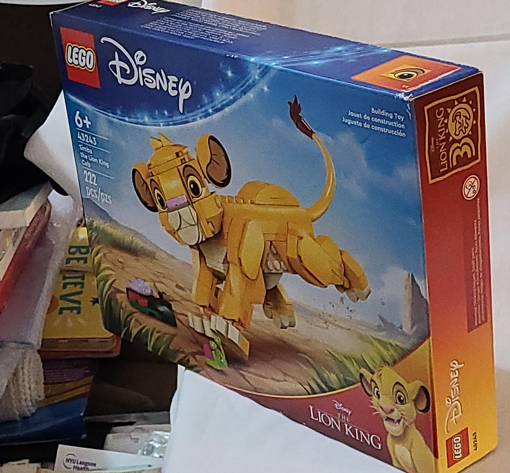 New LEGO Disney 43243 Simba the Lion King Cub thumbnail