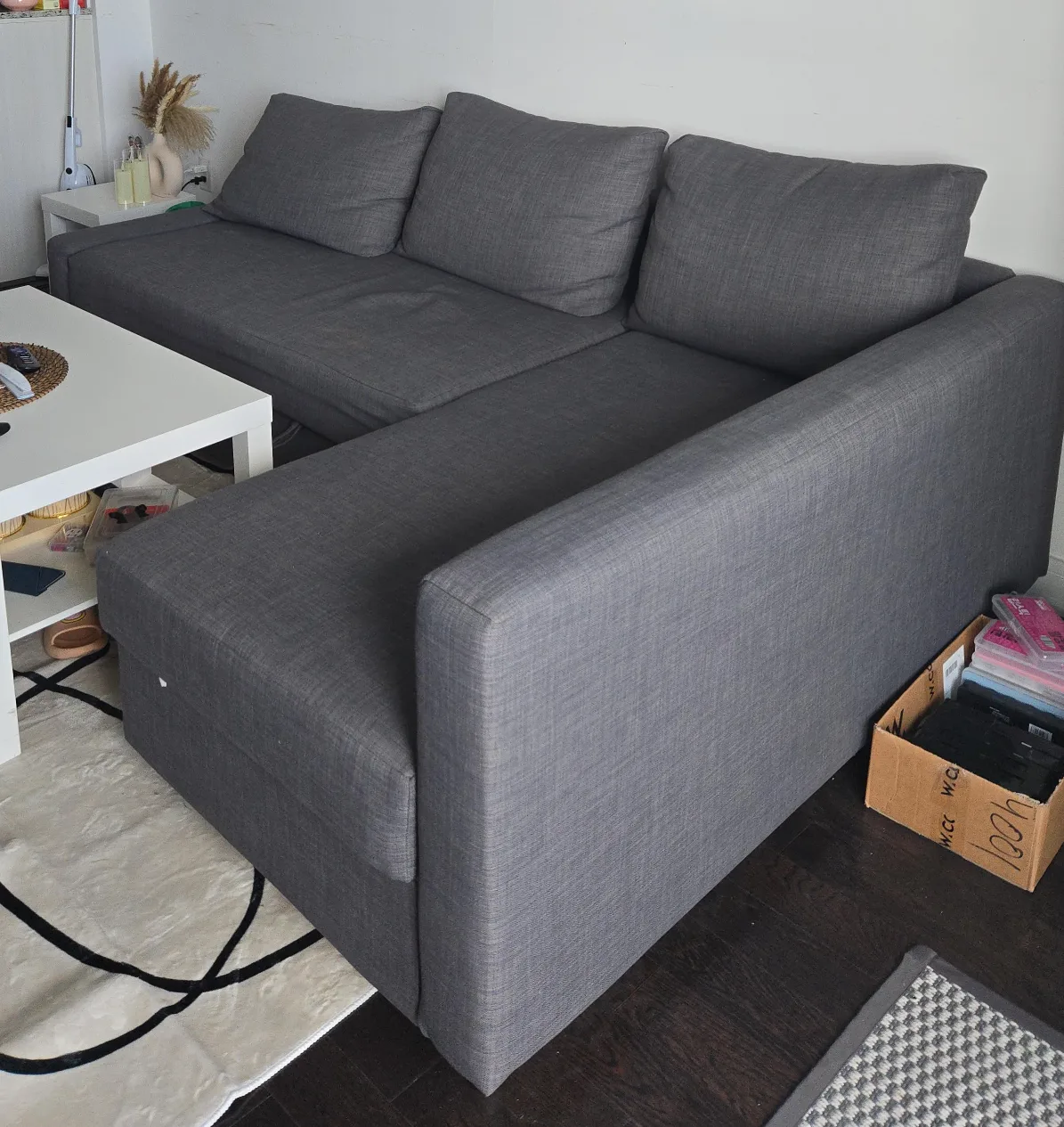 IKEA Grey Sectional Sofa