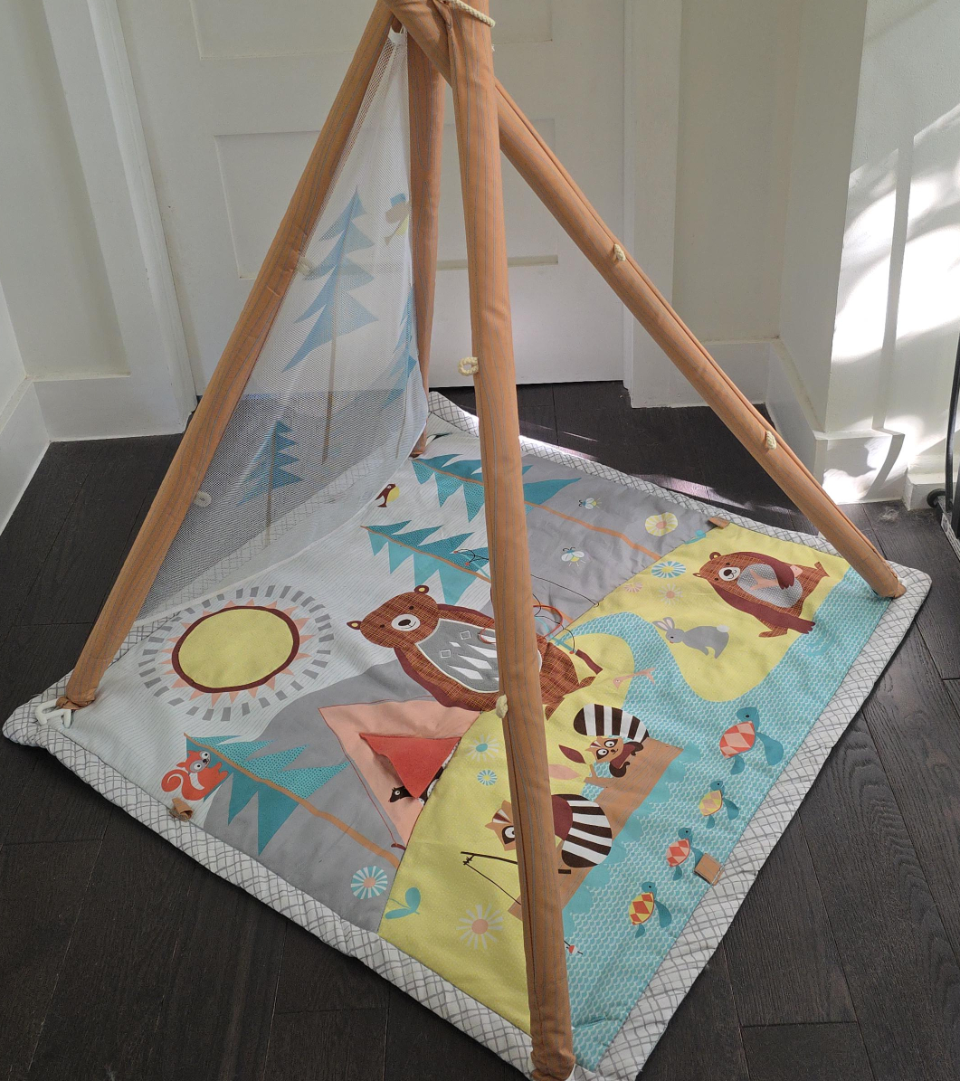 Skip Hop Camping Cubs Baby Activity Gym with Tent
