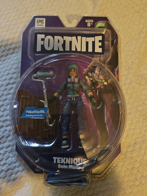 Fortnite Teknique Solo Mode Action Figure, New thumbnail