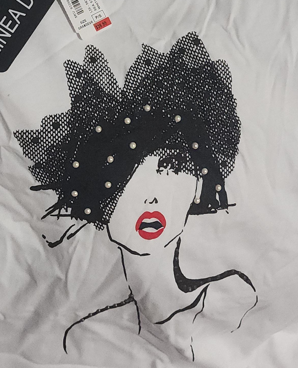 Linea D T-shirt, Size P/S thumbnail