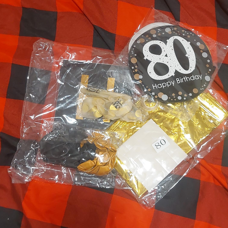 80th Birthday Balloon Decorations - New thumbnail