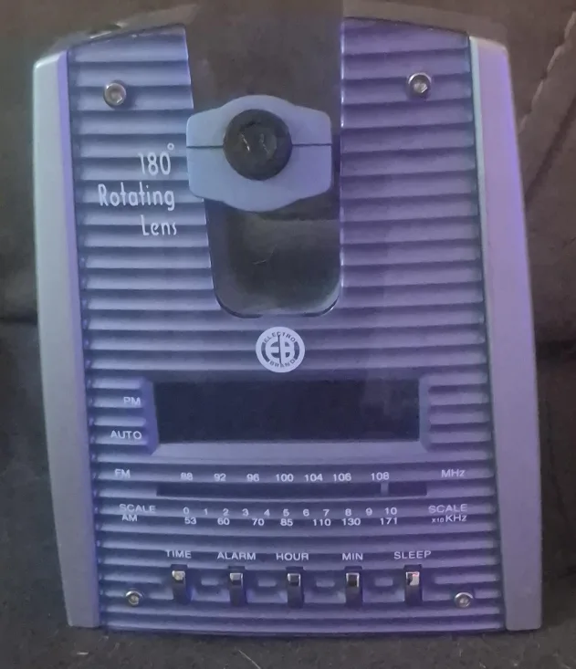 ElectroBrand Projection Clock Radio