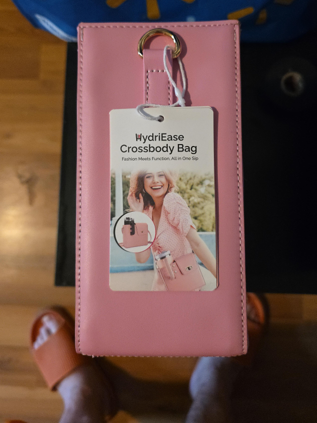 HydriEase Crossbody Bag - New Pink Purse thumbnail