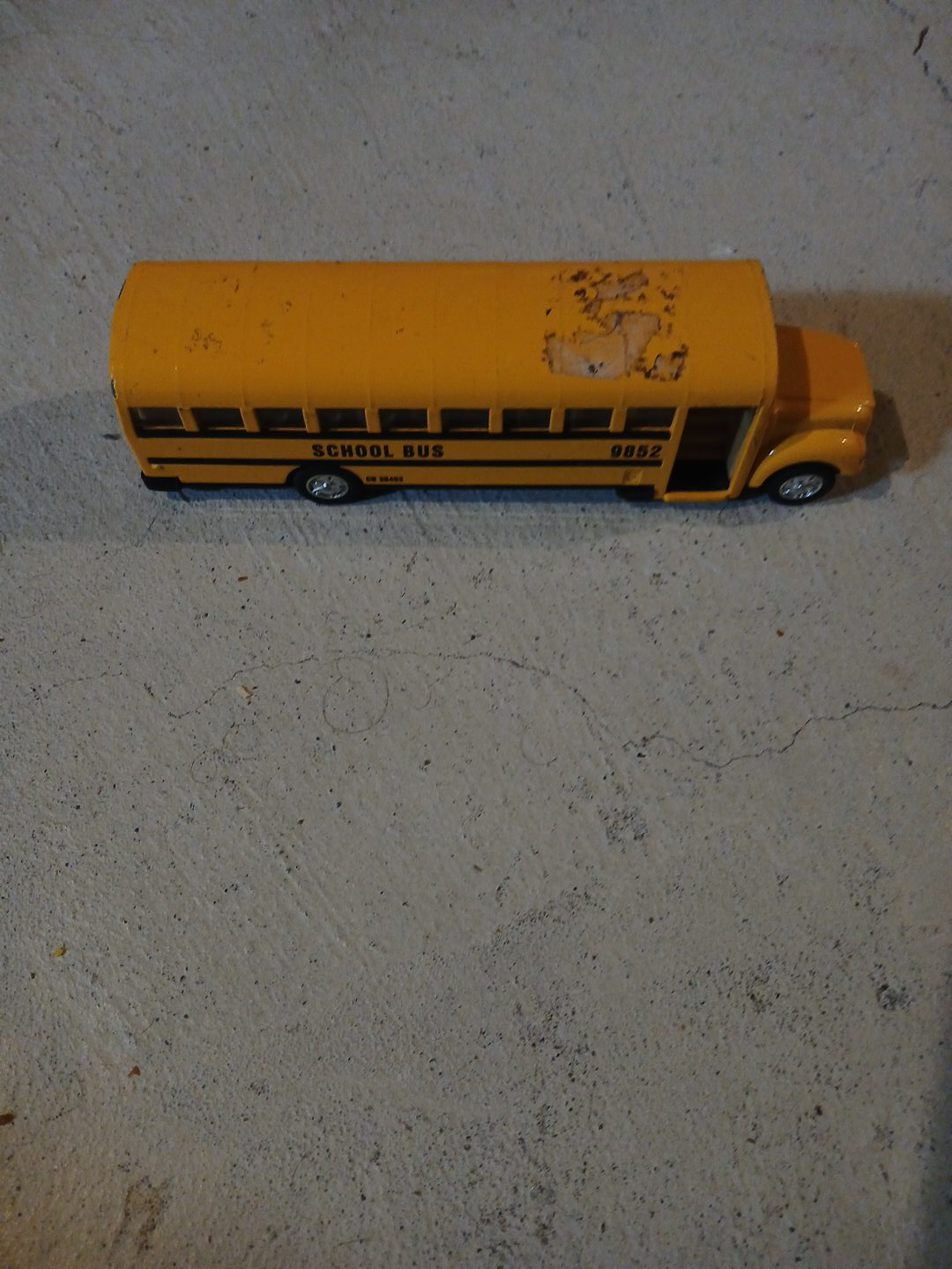 Vintage School Bus Toy thumbnail