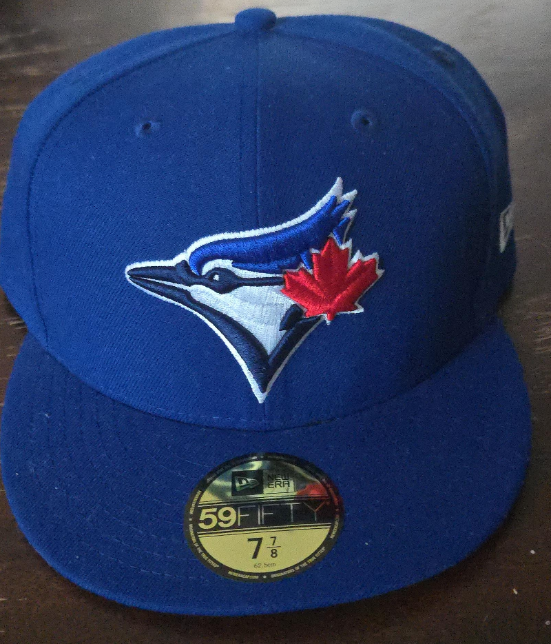 New Era Toronto Blue Jays 59FIFTY Hat - Size 7 7/8