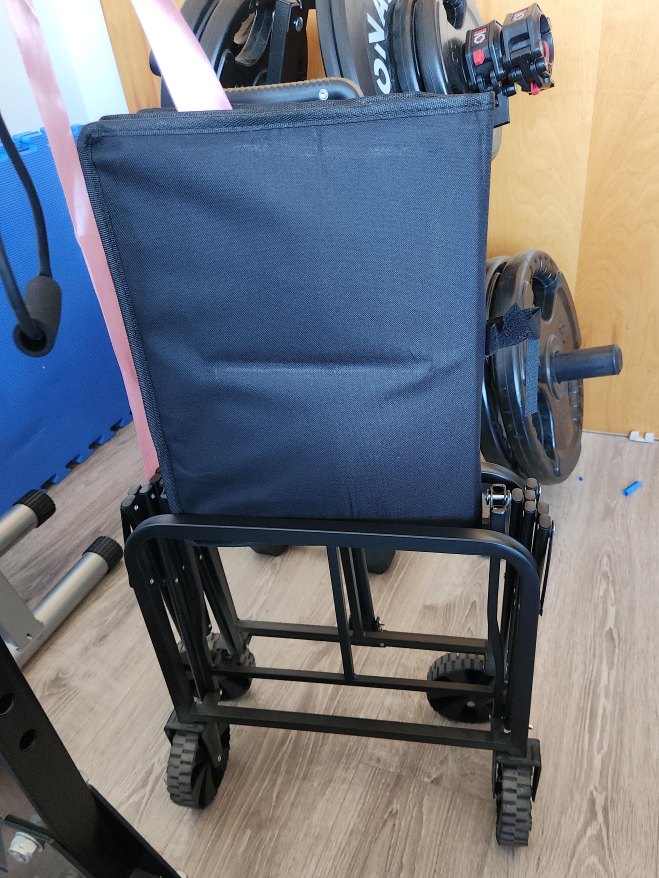 Folding Utility Wagon Cart - Black thumbnail