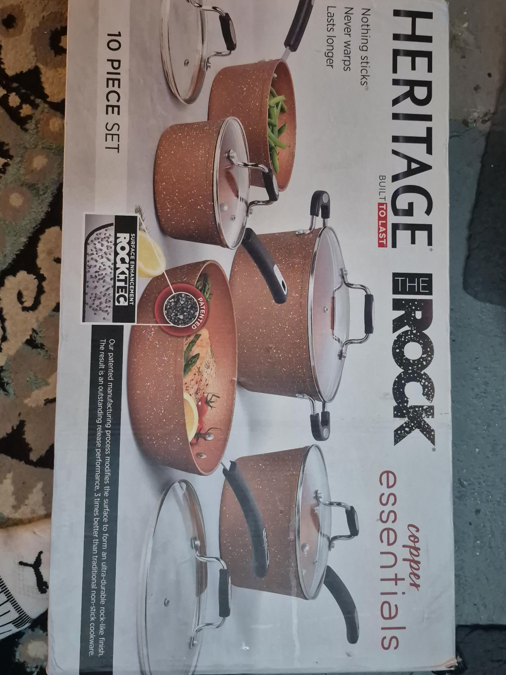 Heritage The Rock Copper Essentials 10-Piece Set