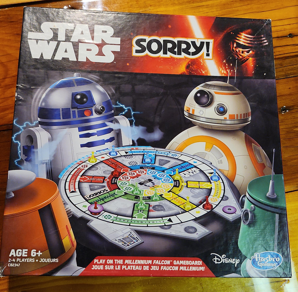 Star Wars Sorry! Board Game - Ages 6+ thumbnail