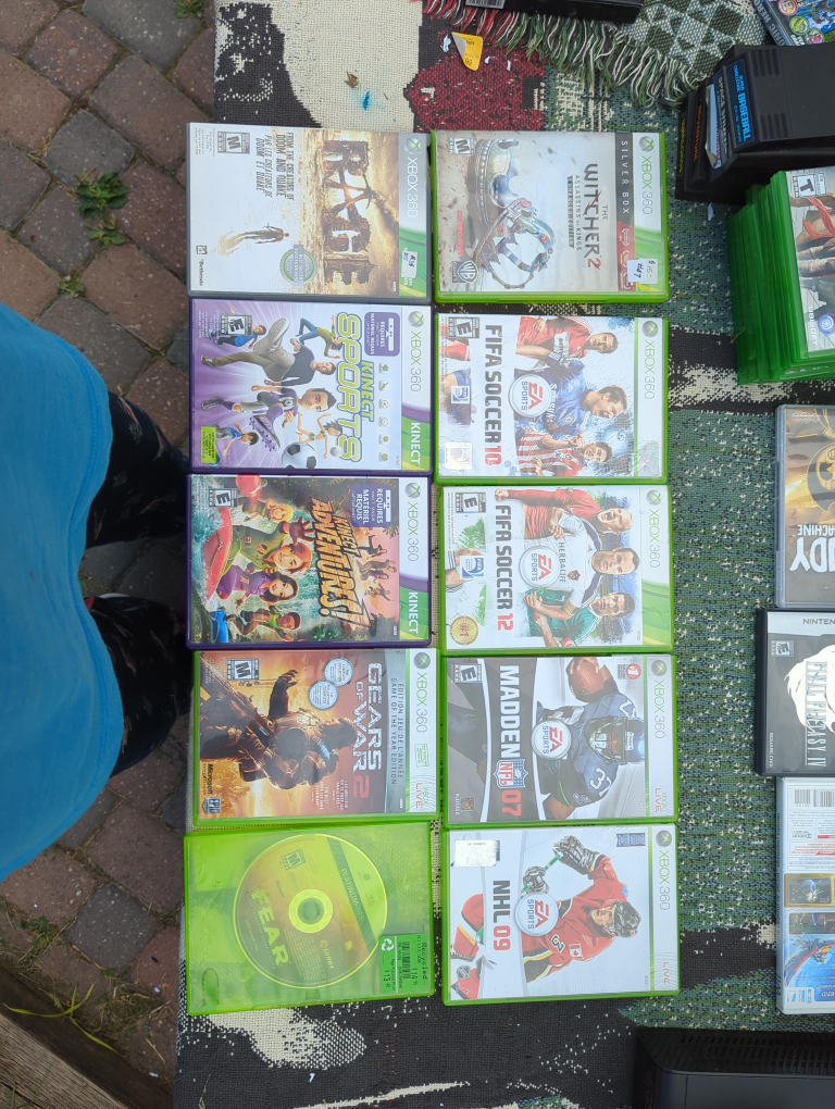 Xbox 360 Game Lot