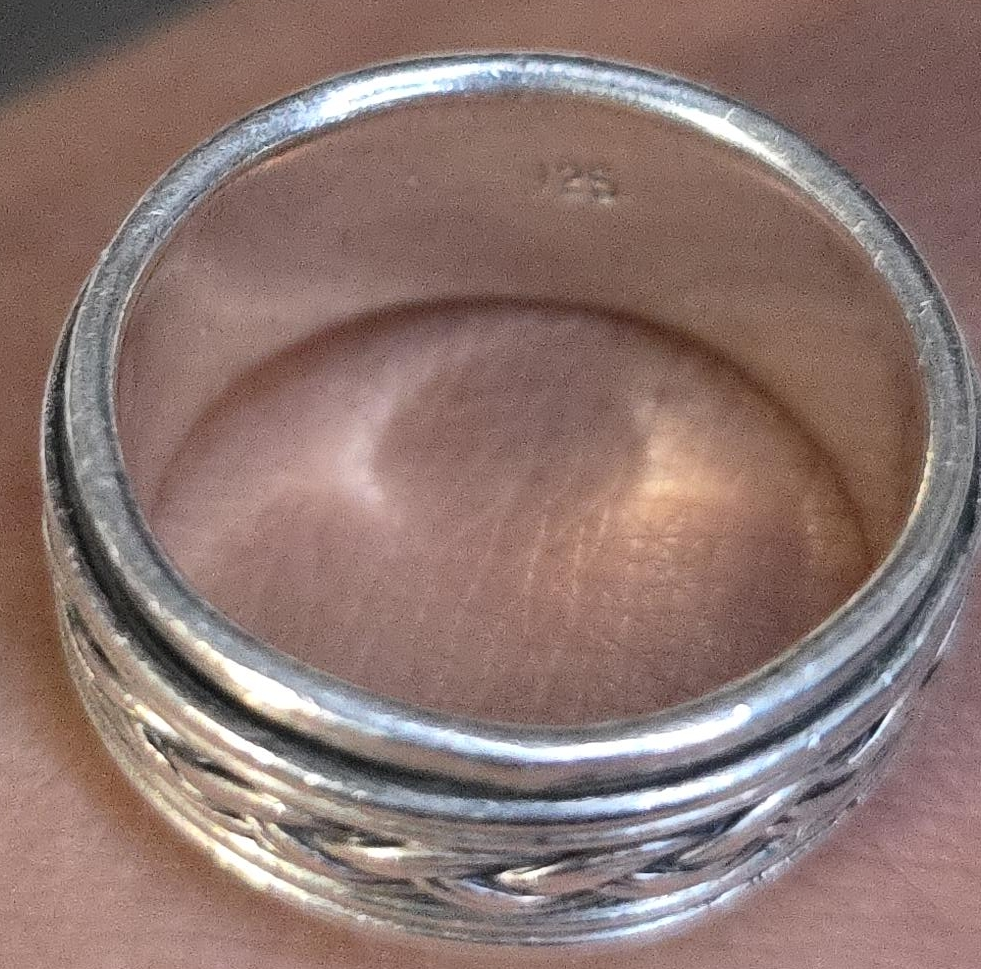 Sterling Silver Spinner Ring