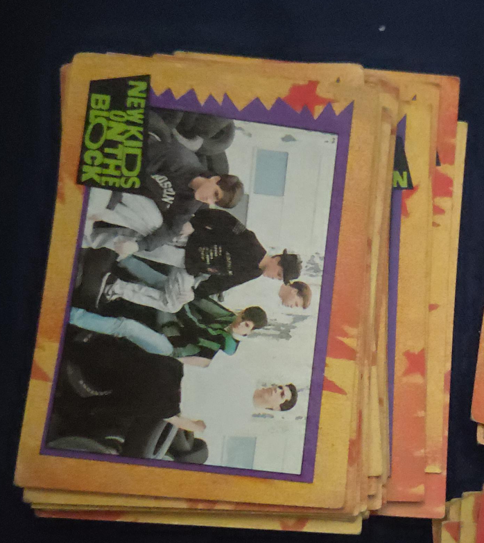 New Kids On The Block Trading Cards