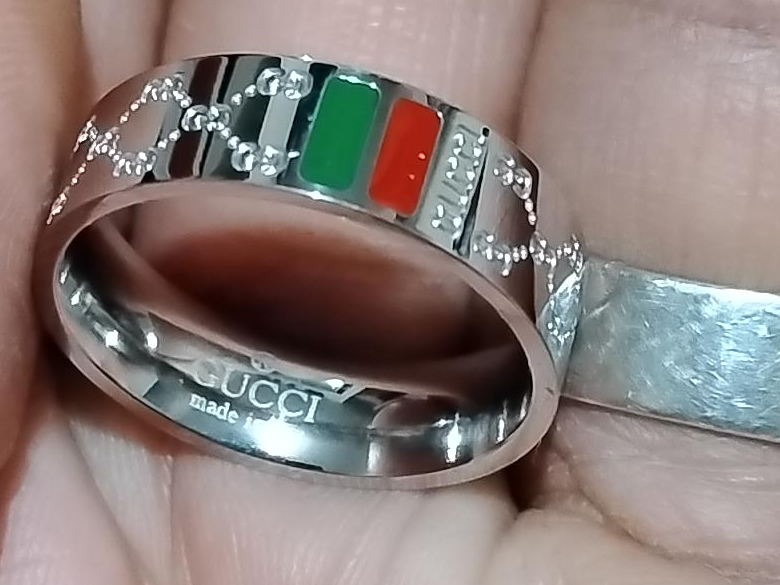 Gucci Interlocking G Ring Size 7 thumbnail