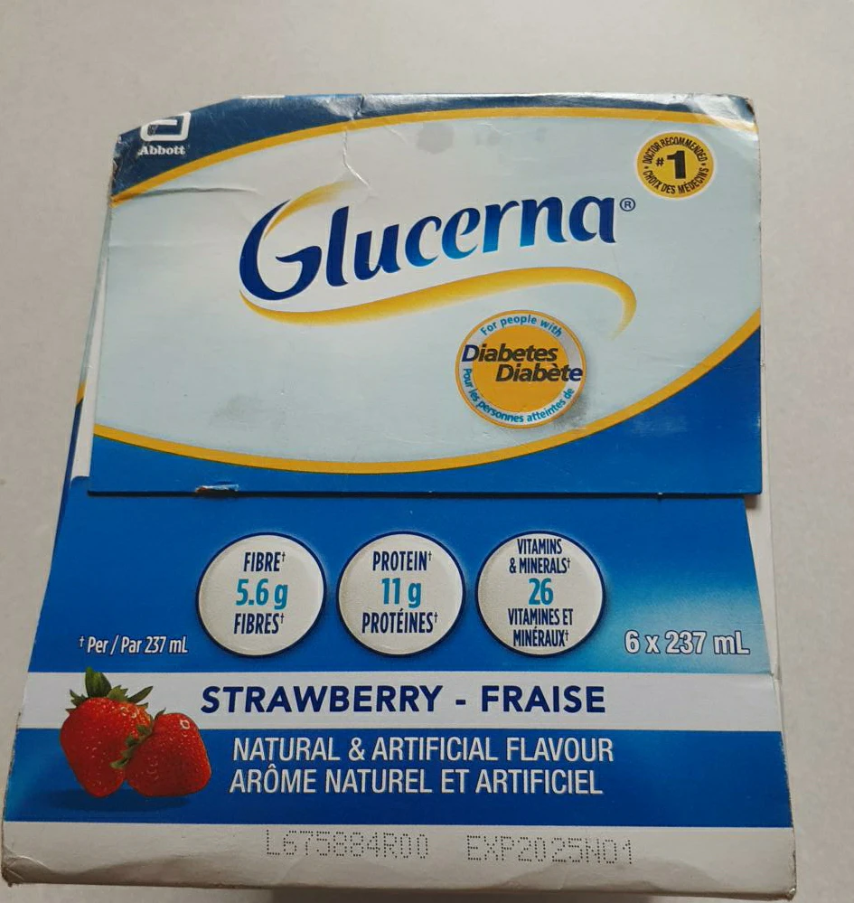 Glucerna Strawberry 6x237mL - Exp 2025 thumbnail