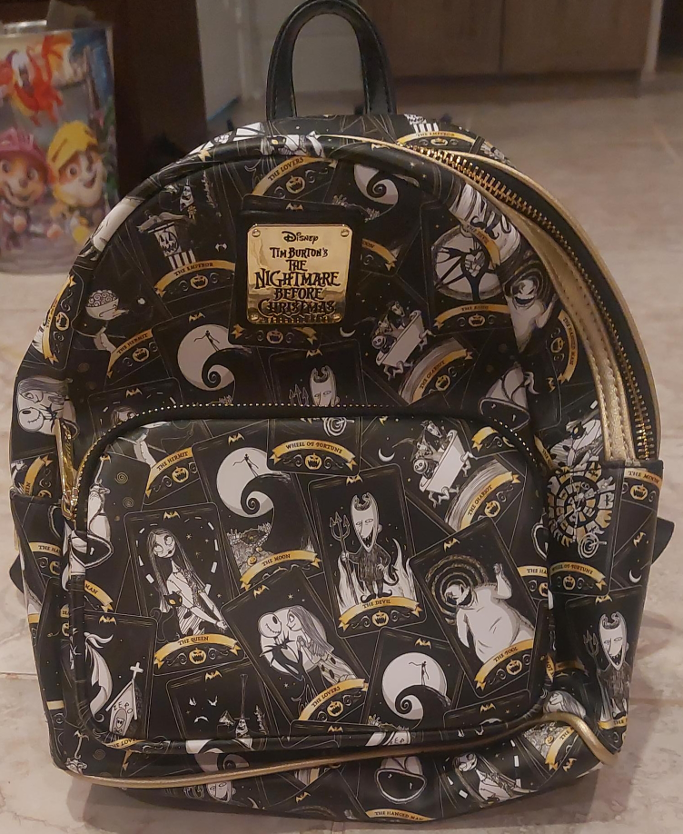 Loungefly Disney Nightmare Before Christmas Tarot Mini Backpack thumbnail
