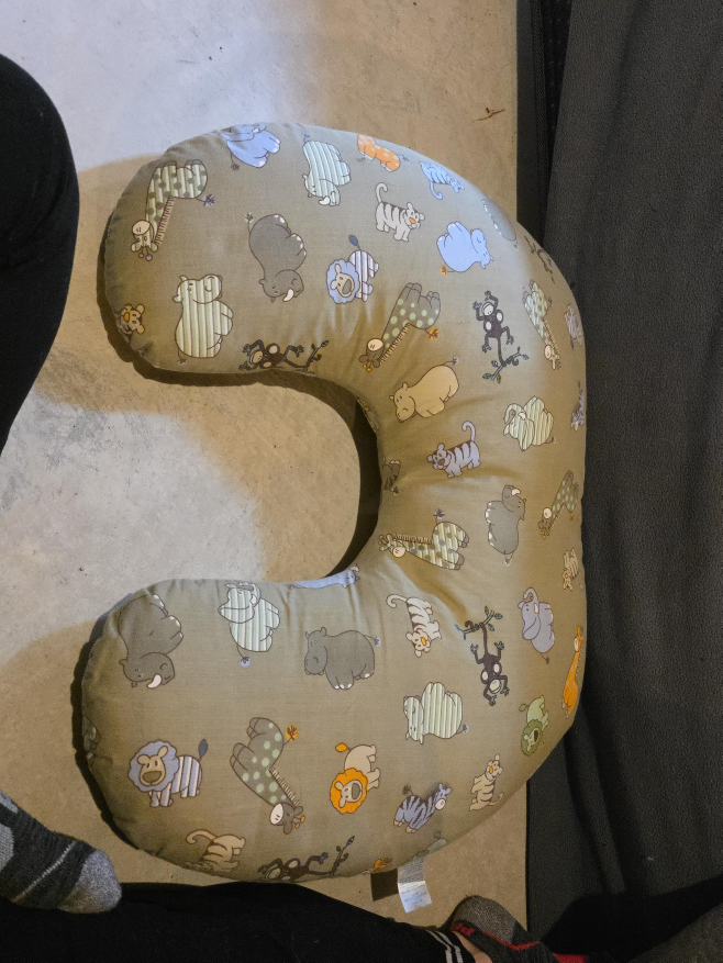Baby Nursing Pillow - Animal Print thumbnail