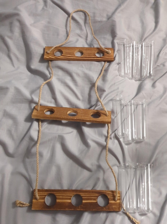 Hanging Wooden Propagation Station thumbnail