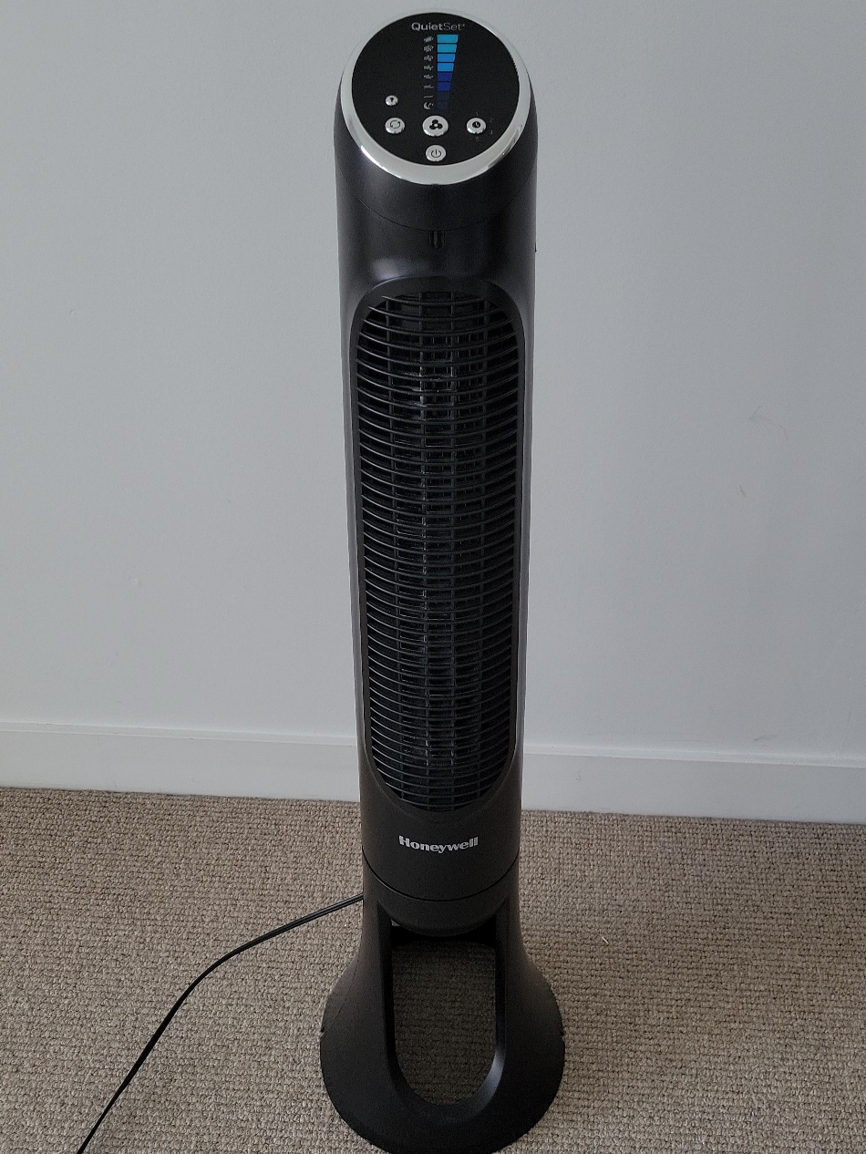 Honeywell QuietSet Tower Fan - Black