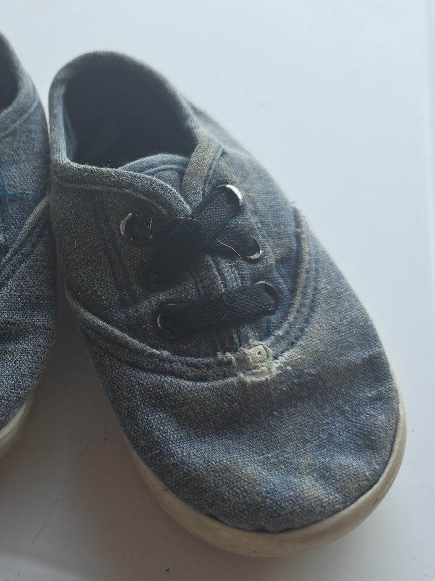 Denim Sneakers - Worn Condition thumbnail